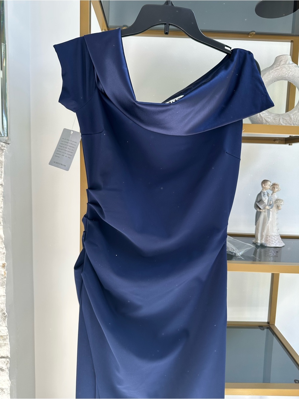 Chiara Boni Koppany Ruched Off the Shoulder Mermaid Gown - Picture 6 of 11